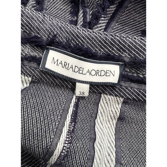 Maria de la Orden Niza Pants in Frayed Blue - Picture 4 of 4